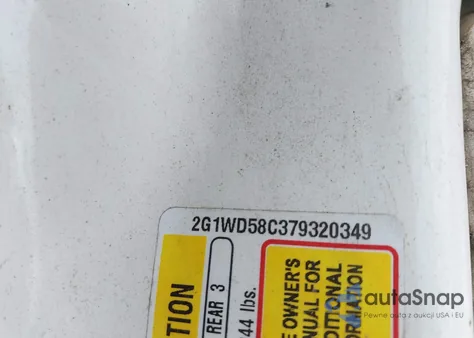 2007 Chevrolet Impala Ss z USA, uszkodzony, nr VIN 2G1WD58C379320349